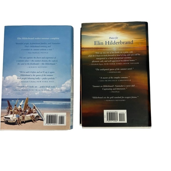 Elin Hilderbrand Hardcover Books Dust Jacket Lot/2 Summer Of 69/Golden Girl - Picture 2 of 7